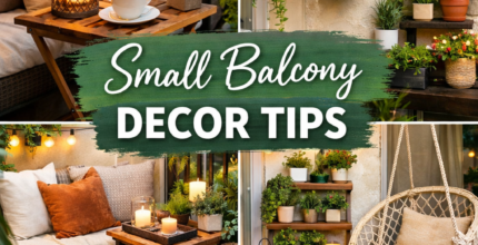 Small Balcony Decor Tips